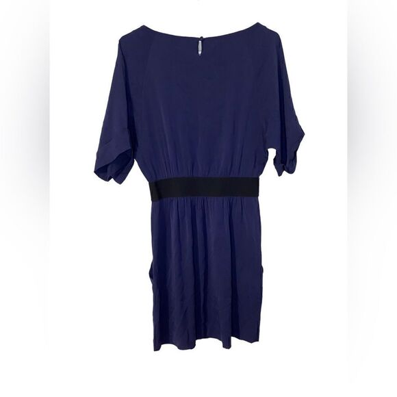 Theory Dorrian Lifestyle Silk Blend Dolman Sleeve Dress - Picture 2 of 9